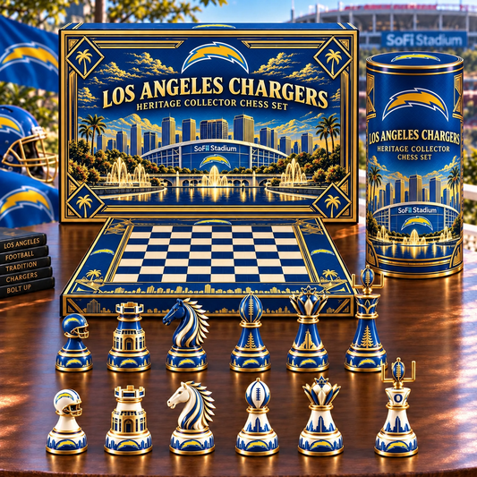 Premium NFL LAC Heritage Collector Chess Set V3