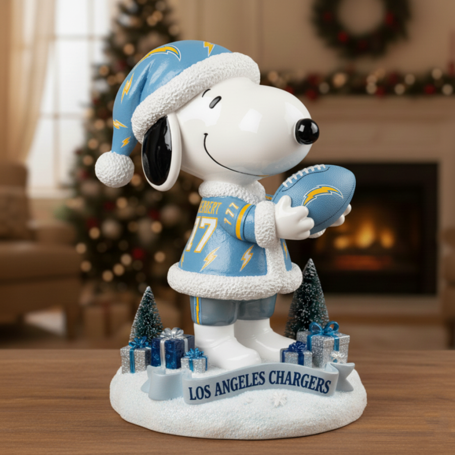 Premium NFL LAC x SNP Christmas Arcylic Plaque V1 NMD 051225 TTV