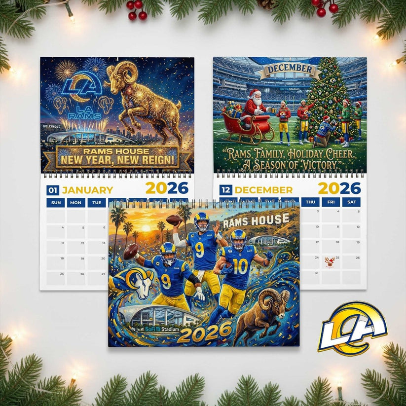Premium NFL LAR 2026 Calendar V2 NMD 051225 TTV