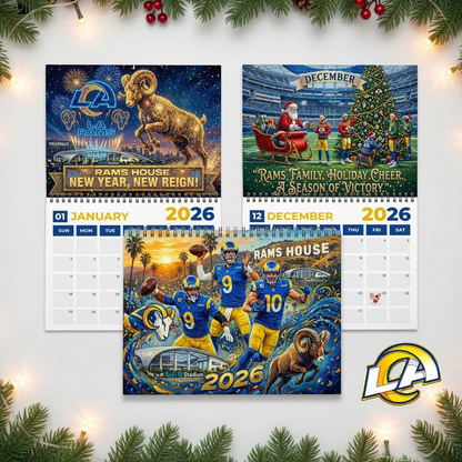 Premium NFL LAR 2026 Calendar V2 NMD 051225 TTV