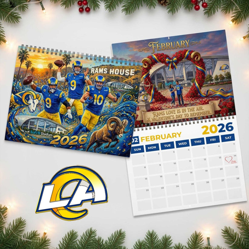Premium NFL LAR 2026 Calendar V2 NMD 051225 TTV