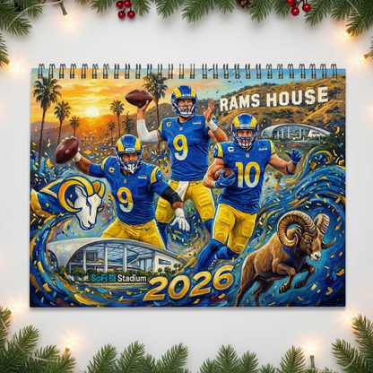 Premium NFL LAR 2026 Calendar V2 NMD 051225 TTV