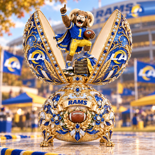 Premium NFL LAR The Bradford Exchange Fabergé
