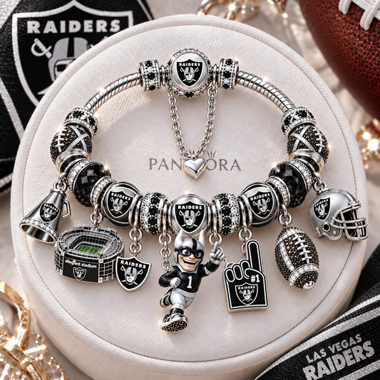 Premium NFL LV Charm Bracelet Set V2