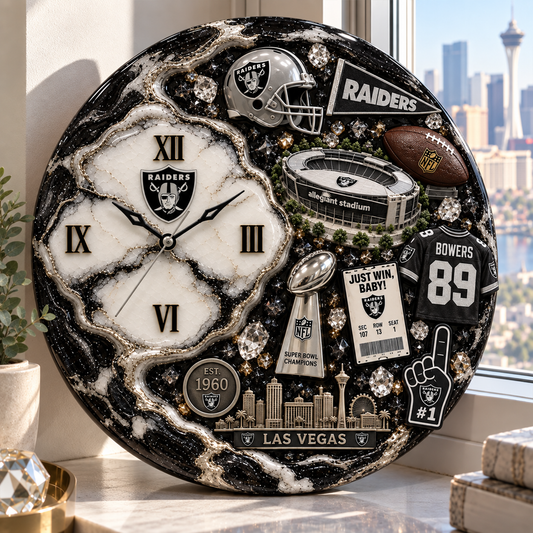 Premium NFL LV Statement 3D Wall Clock