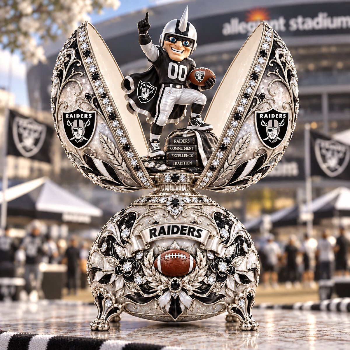 Premium NFL LVR The Bradford Exchange Fabergé