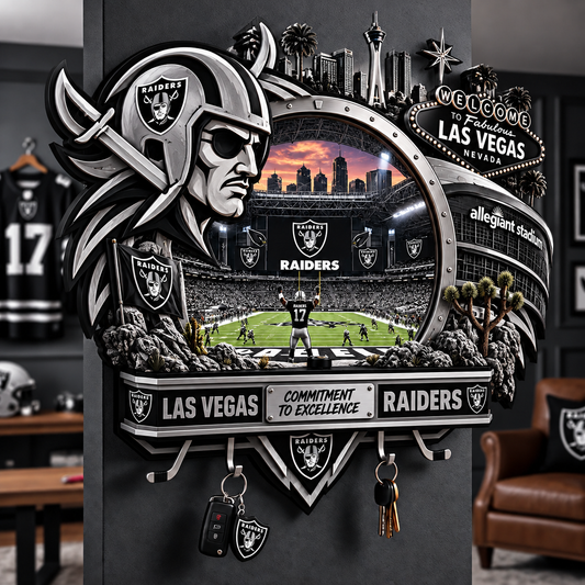 Premium NFL LVR Wall-Mounted Key Holder