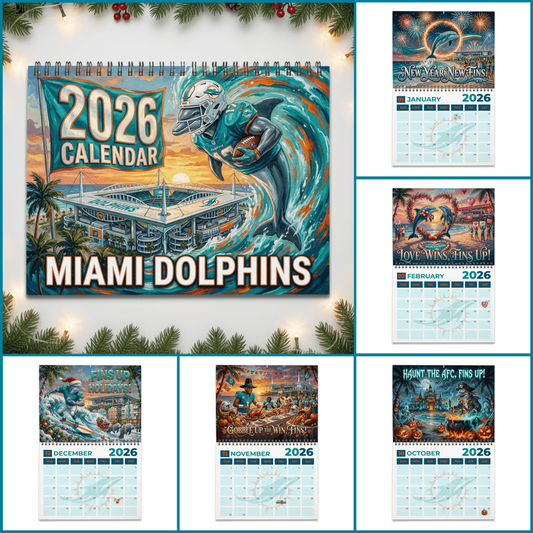 Premium NFL MIA 2026 Calendar V2 NMD 051225 TTV