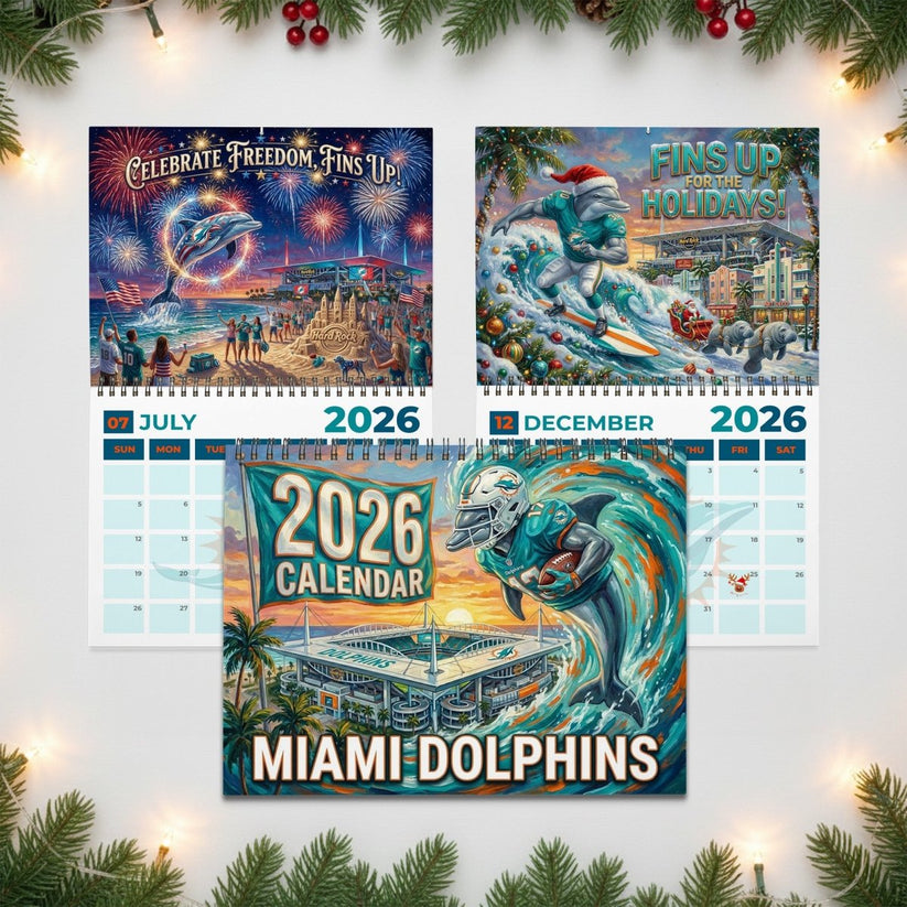Premium NFL MIA 2026 Calendar V2 NMD 051225 TTV