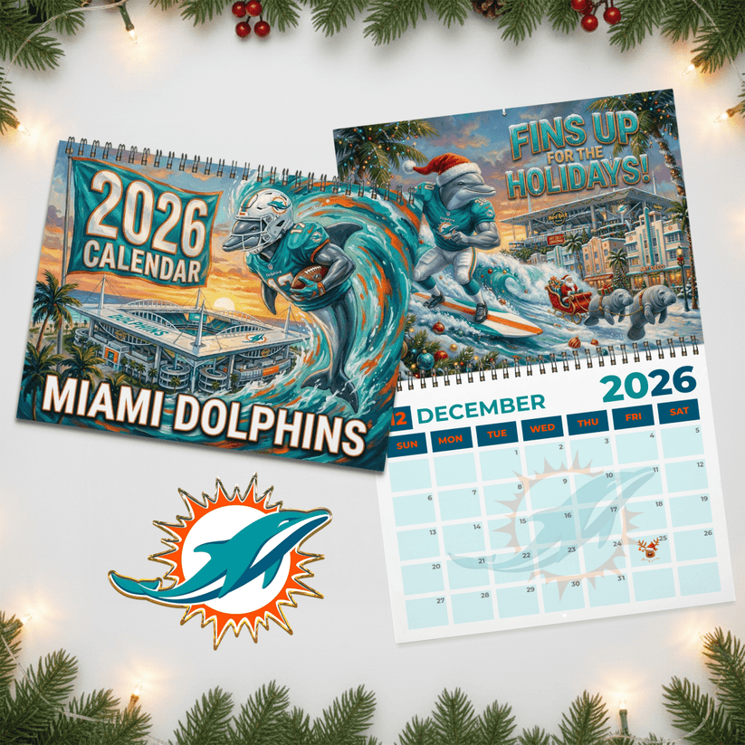 Premium NFL MIA 2026 Calendar V2 NMD 051225 TTV