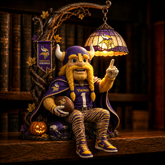 Premium NFL MV Halloween Bookshelf Figurines Lamp