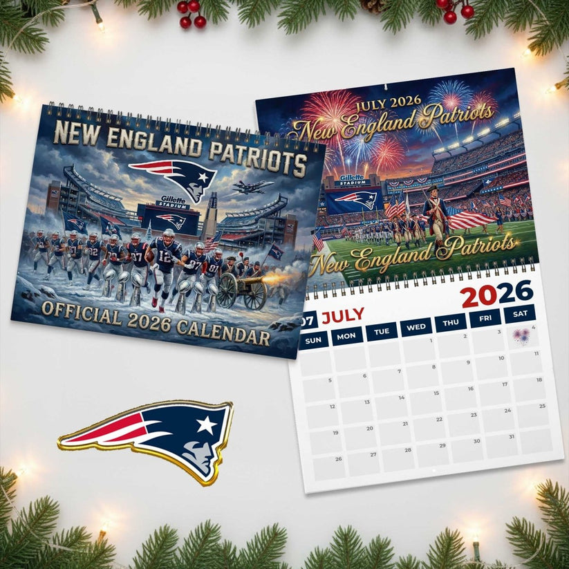 Premium NFL NE 2026 Calendar V2 NMD 051225 TTV