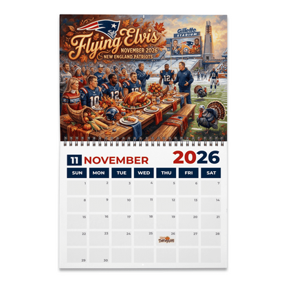 Premium NFL NE 2026 Calendar V2 NMD 051225 TTV