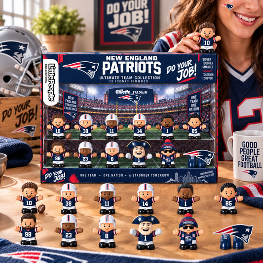 Premium NFL NE Littel People Collector Set