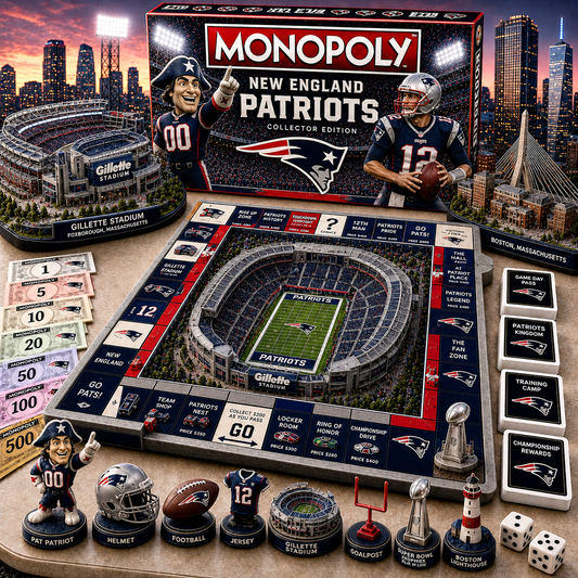 Premium NFL NEP Pride Monopoly Collector’s Edition V11