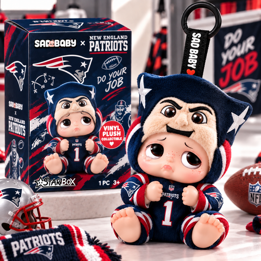 Premium NFL NEP x Sad Baby Plush Keychain
