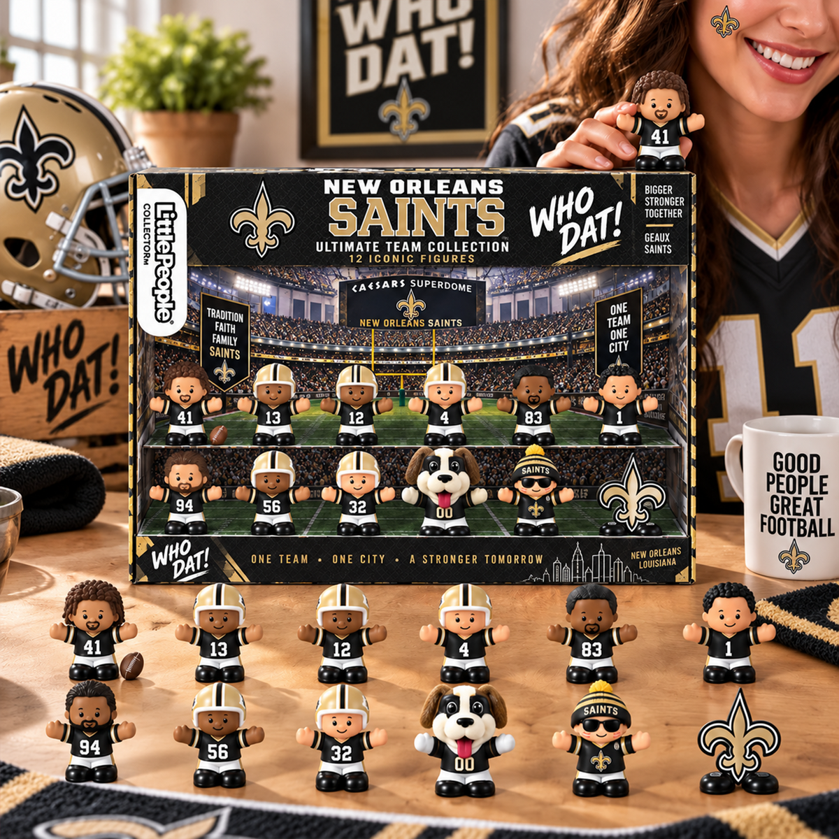 Premium NFL NO Littel People Collector Set