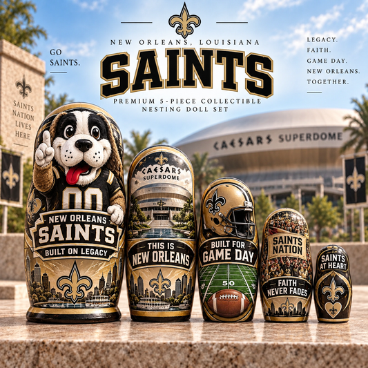Premium NFL NOS Nesting Doll Set