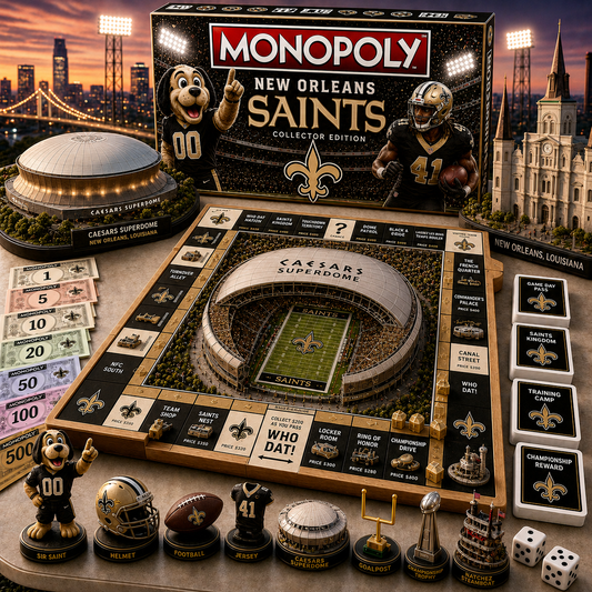 Premium NFL NOS Pride Monopoly Collector’s Edition V11