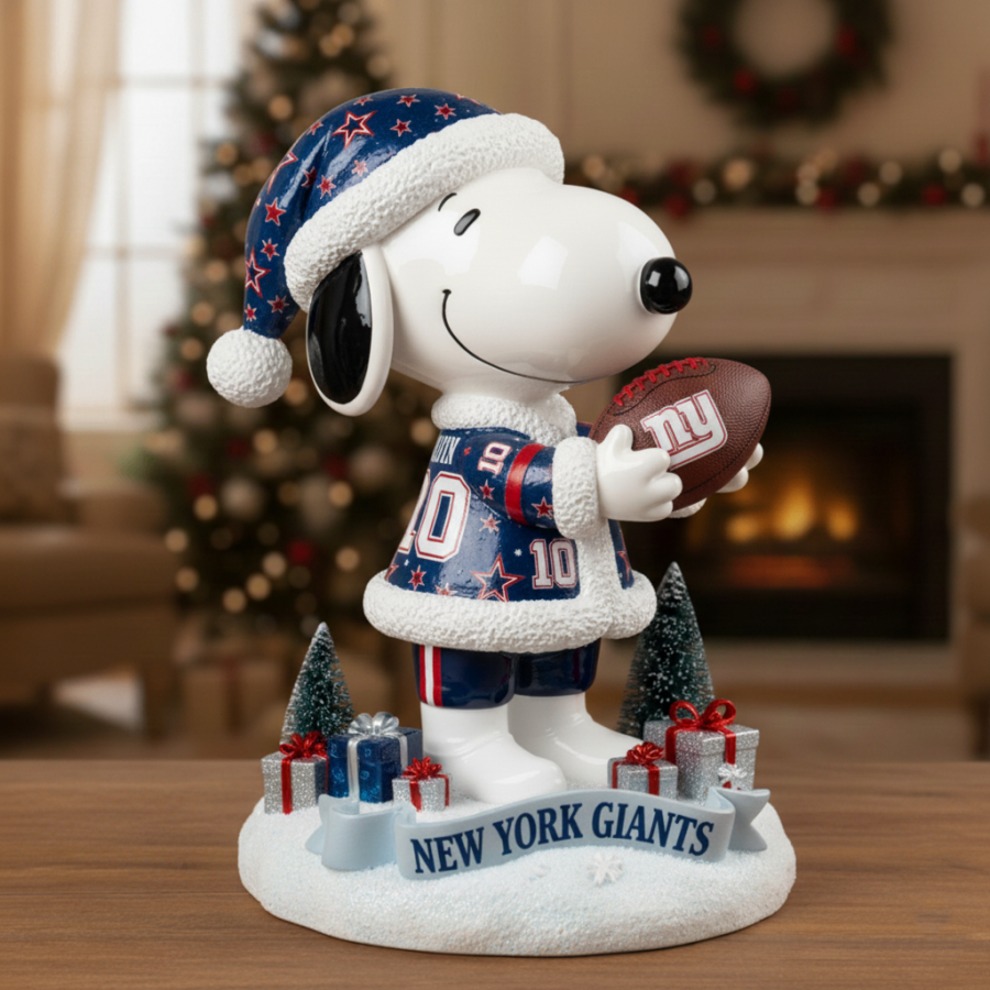 Premium NFL NYG x SNP Christmas Arcylic Plaque V1 NMD 051225 TTV