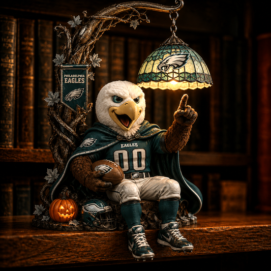 Premium NFL PE Halloween Bookshelf Figurines Lamp