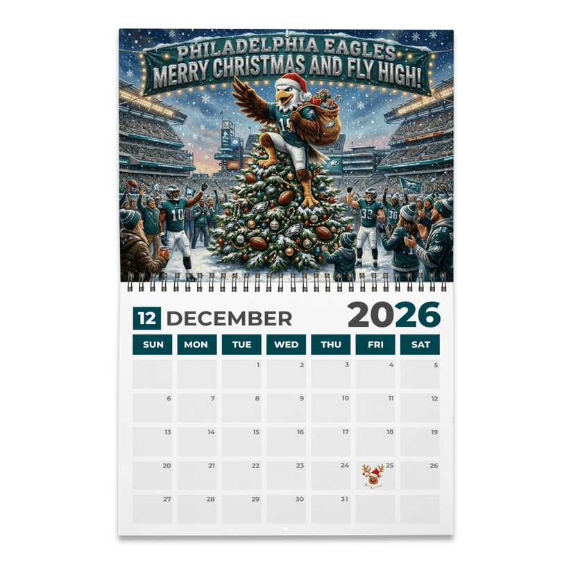 Premium NFL PHI 2026 Calendar V2 NMD 051225 TTV