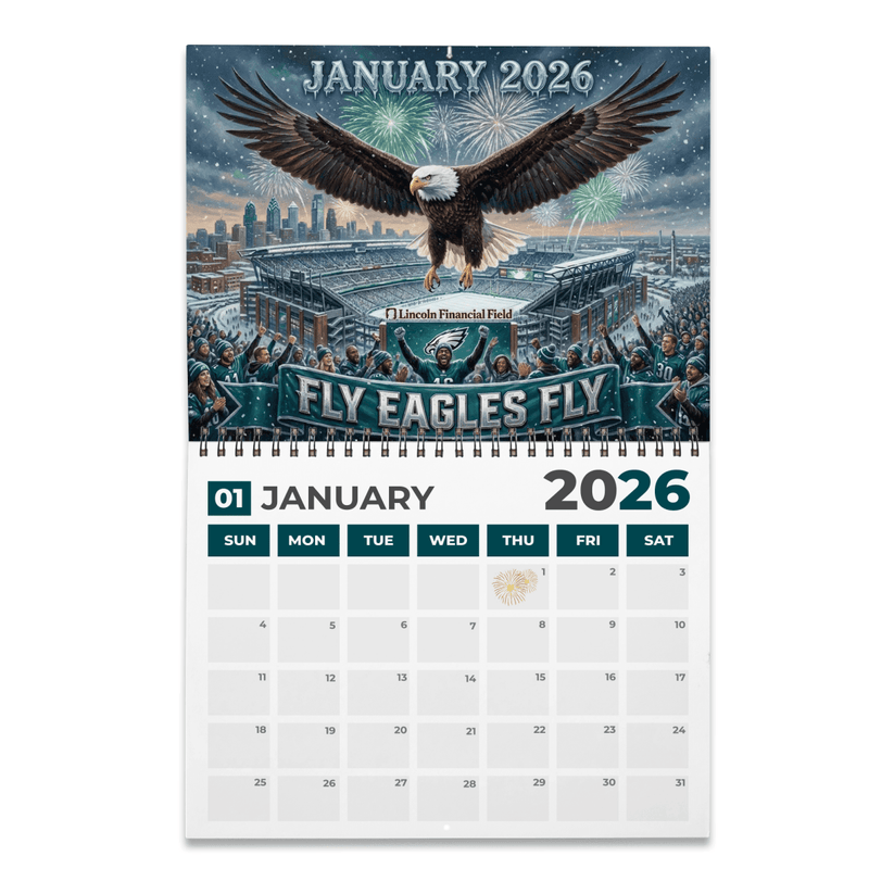Premium NFL PHI 2026 Calendar V2 NMD 051225 TTV