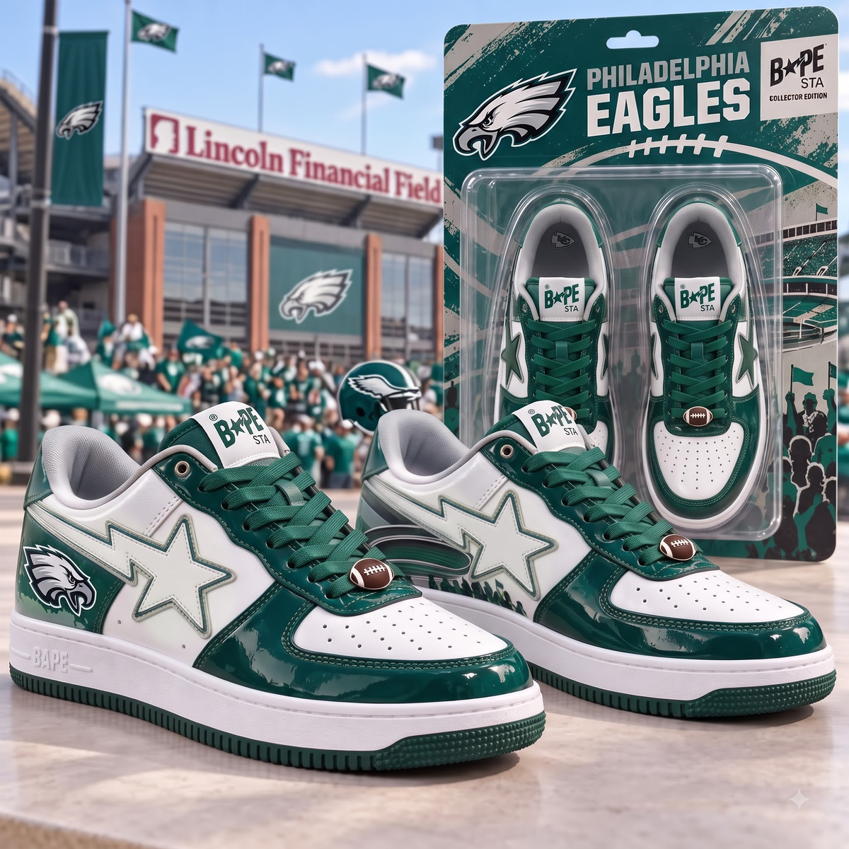 Premium NFL PHI Casual Shoes
