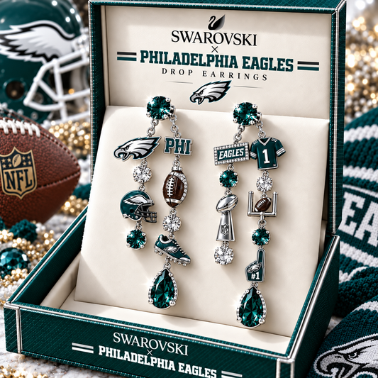 Premium NFL PHI Dangle Earrings