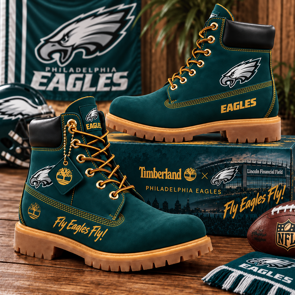Premium NFL PHI Heritage Boots