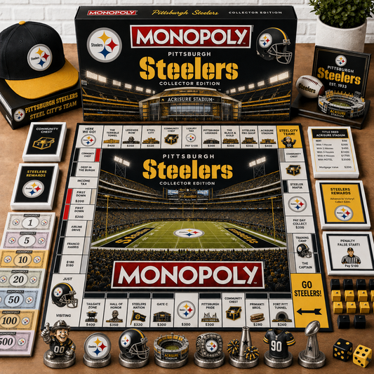 Premium NFL PIT Monopoly Collector Edition Board Game