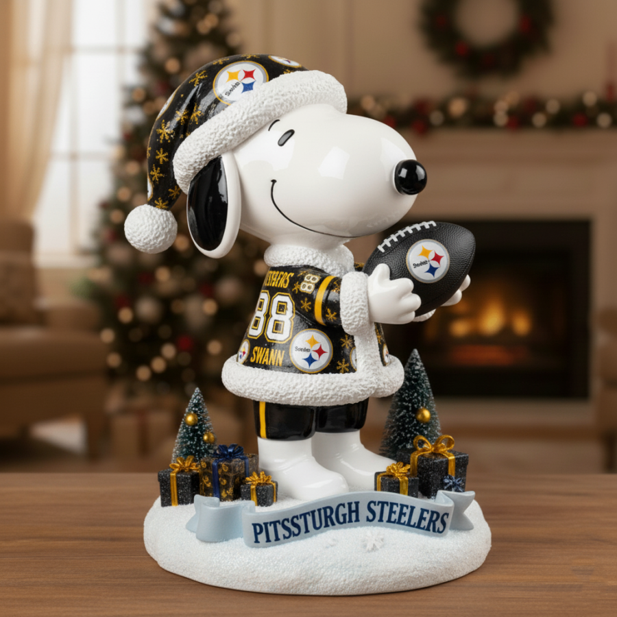 Premium NFL PIT x SNP Christmas Arcylic Plaque V1 NMD 051225 TTV