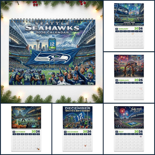 Premium NFL SEA 2026 Calendar V2 NMD 051225 TTV