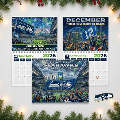 Premium NFL SEA 2026 Calendar V2 NMD 051225 TTV