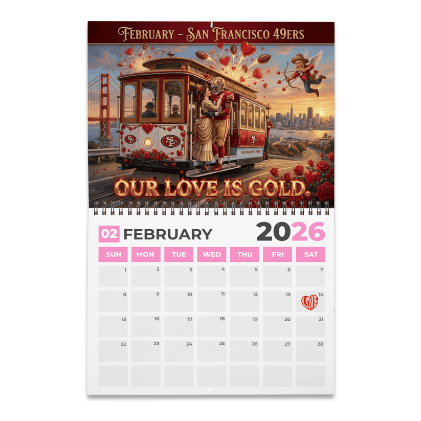 Premium NFL SF 2026 Calendar V2 NMD 051225 TTV