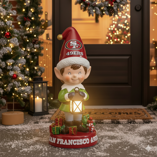 Premium NFL SF Christmas ELF Led Figure V1 NMD 051225 TTV
