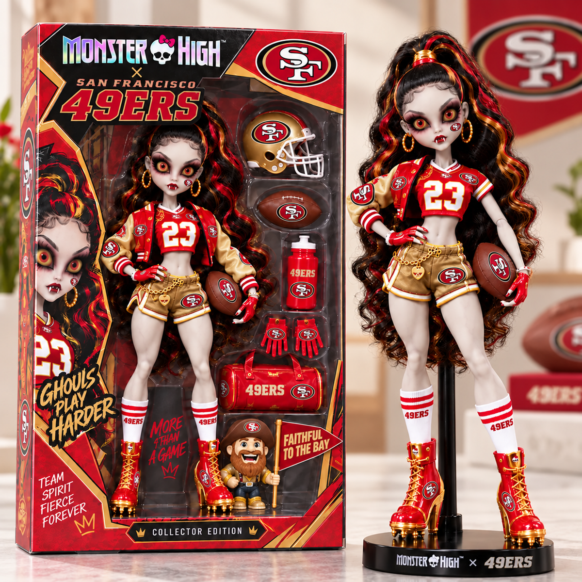 Premium NFL SF Varsity Collector Acrylic Plaque