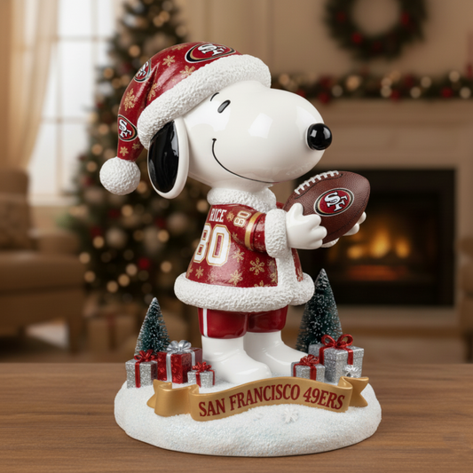 Premium NFL SF x SNP Christmas Arcylic Plaque V1 NMD 051225 TTV