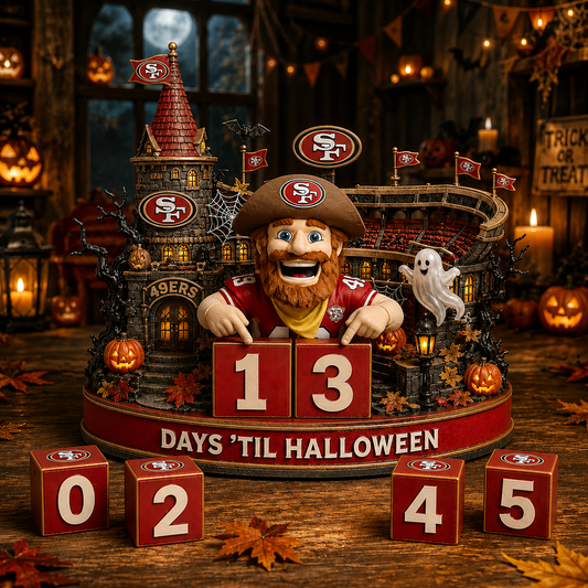 Premium NFL SF49 Halloween Countdown Collector’s Edition
