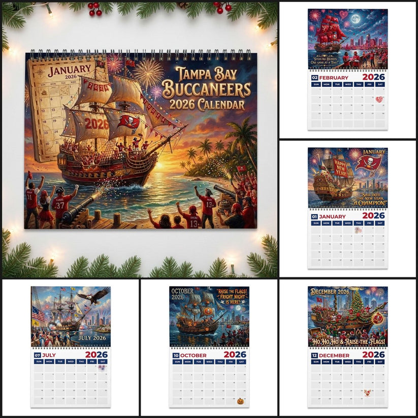 Premium NFL TB 2026 Calendar V2 NMD 051225 TTV