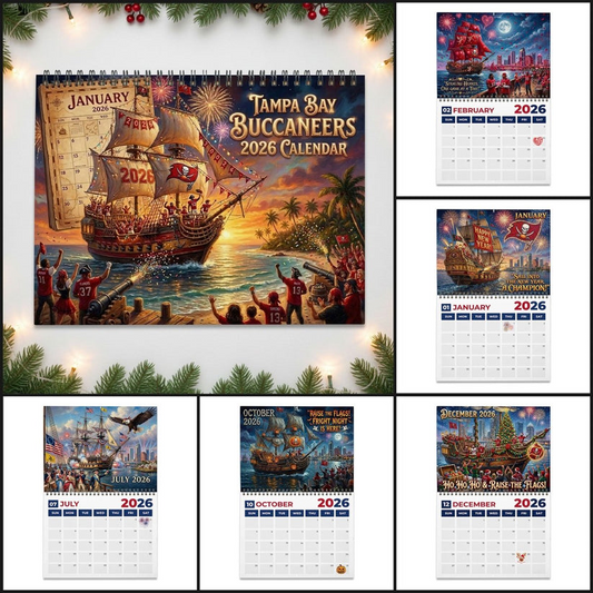 Premium NFL TB 2026 Calendar V2 NMD 051225 TTV