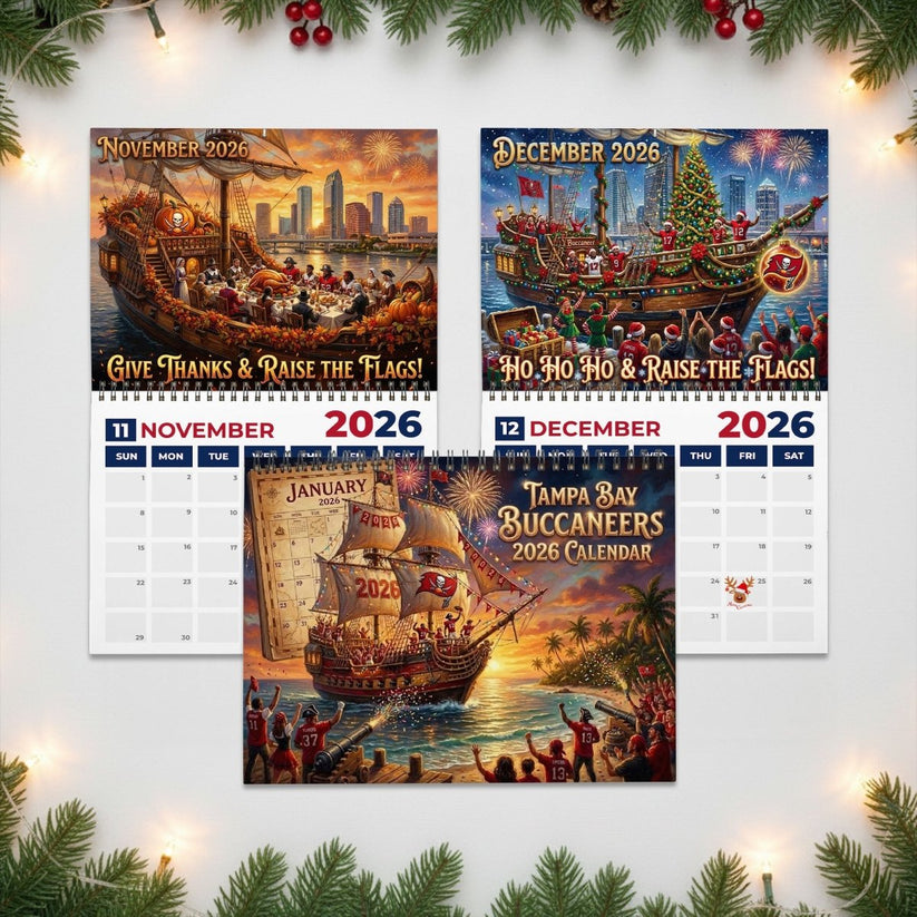 Premium NFL TB 2026 Calendar V2 NMD 051225 TTV