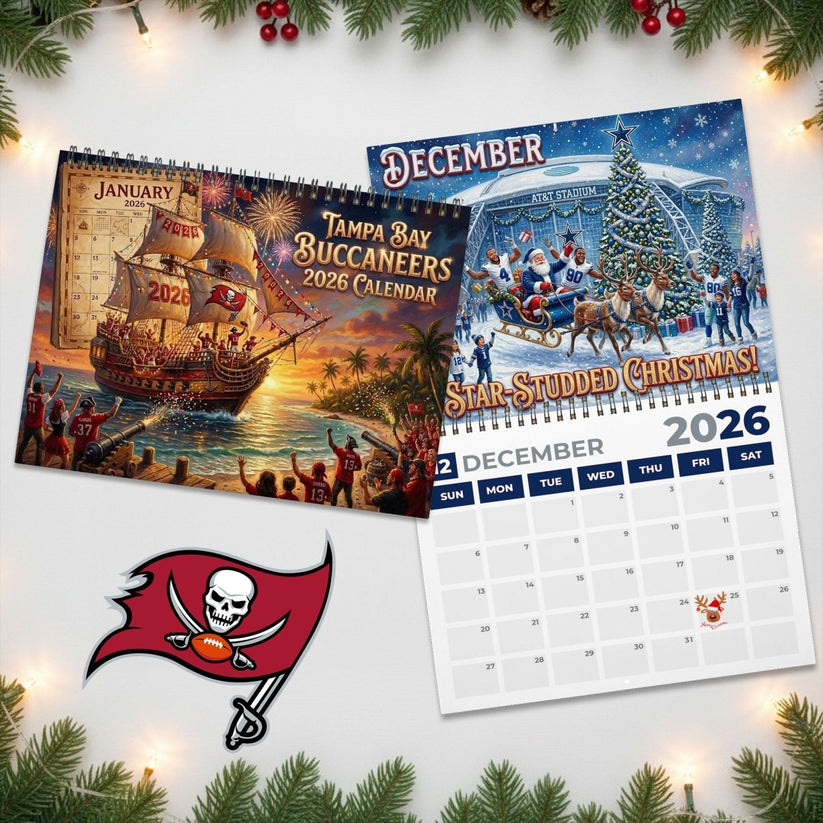 Premium NFL TB 2026 Calendar V2 NMD 051225 TTV