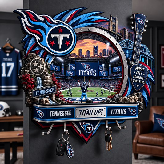 Premium NFL TT Wall-Mounted Key Holder