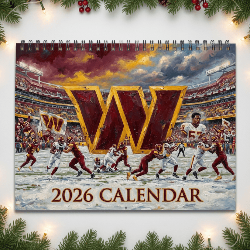 Premium NFL WAS 2026 Calendar V2 NMD 051225 TTV