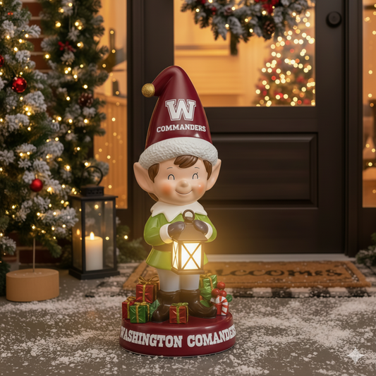 Premium NFL WAS Christmas ELF Led Figure V1 NMD 051225 TTV