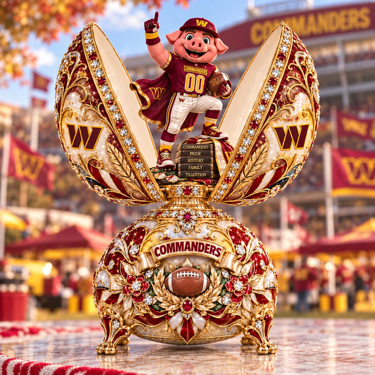 Premium NFL WC The Bradford Exchange Fabergé