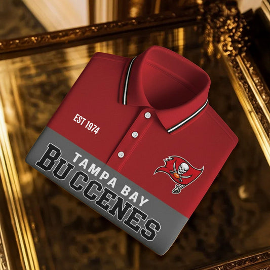 Premium NFL X TB Classic  Polo Shirt NDT NHM