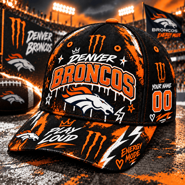 Premium NFL x DB Monster Energy – Neon Street Racing Cap
