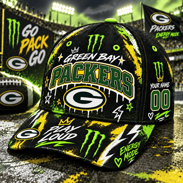 Premium NFL x GBP Monster Energy – Neon Street Racing Cap
